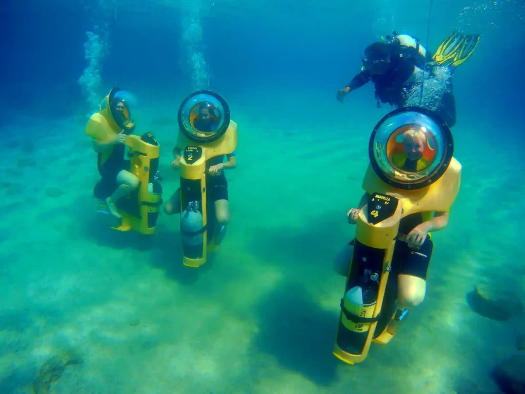 Underwater Scooter Ride